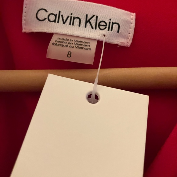 Calvin Klein Women's Crepe Bow-neck Sheath Dress-NWT - Picture 5 of 7